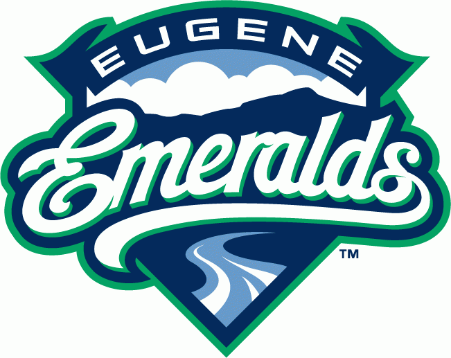 Eugene Emeralds 2010-2012 Primary Logo iron on heat transfer